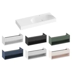 Vannas istabas izlietne RAVAK LITE 1200/800 L 120x45 cm, XJXL1212000