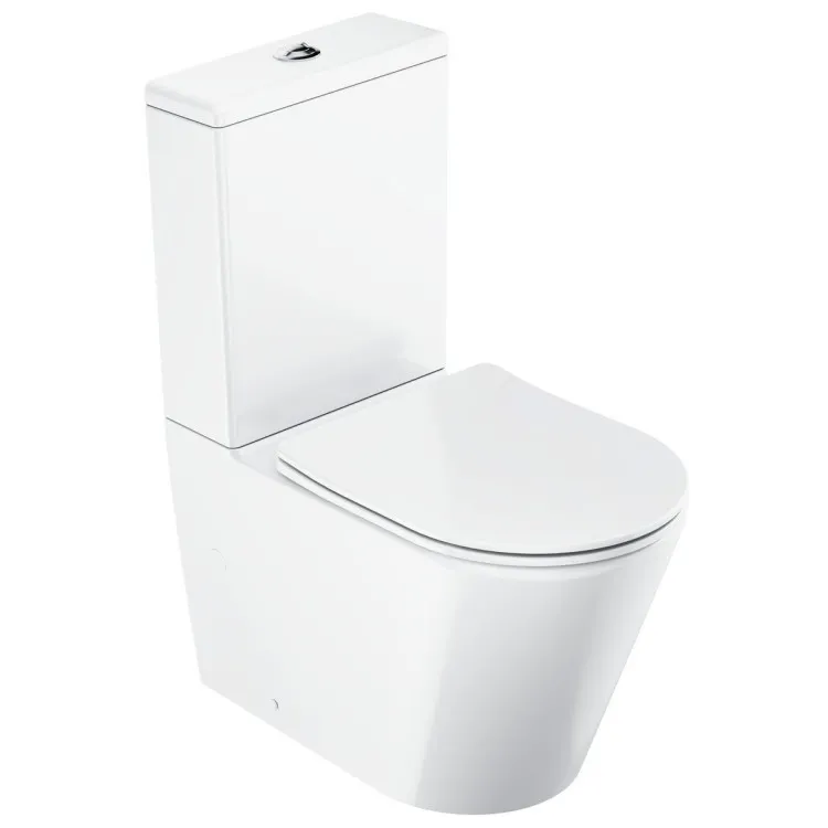 Tualetes pods Ravak Elegant RimOff ar Soft Close/QR poda vāku, X01872 Tualetes pods Ravak Elegant RimOff ar Soft Close/QR poda vāku, X01872