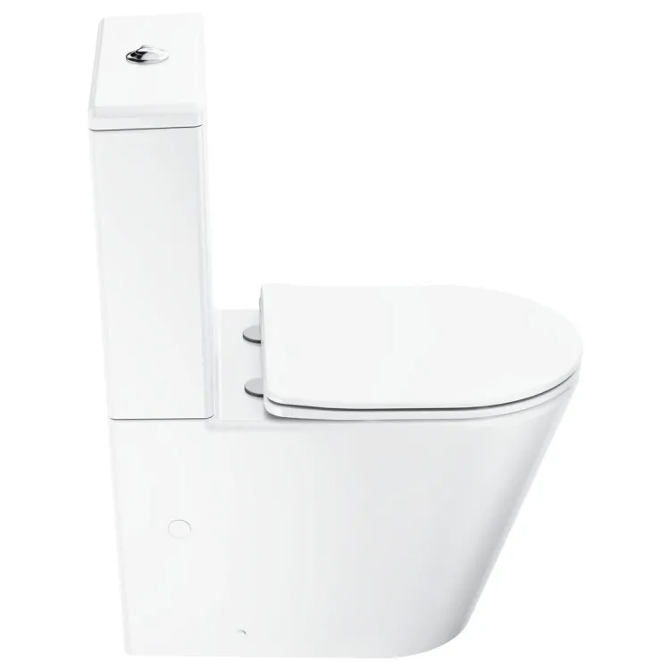 Tualetes pods Ravak Elegant RimOff ar Soft Close/QR poda vāku, X01872 Tualetes pods Ravak Elegant RimOff ar Soft Close/QR poda vāku, X01872