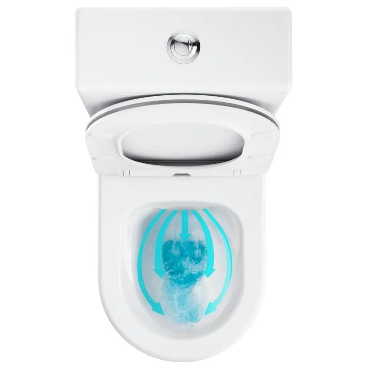 Tualetes pods Ravak Elegant RimOff ar Soft Close/QR poda vāku, X01872 Tualetes pods Ravak Elegant RimOff ar Soft Close/QR poda vāku, X01872