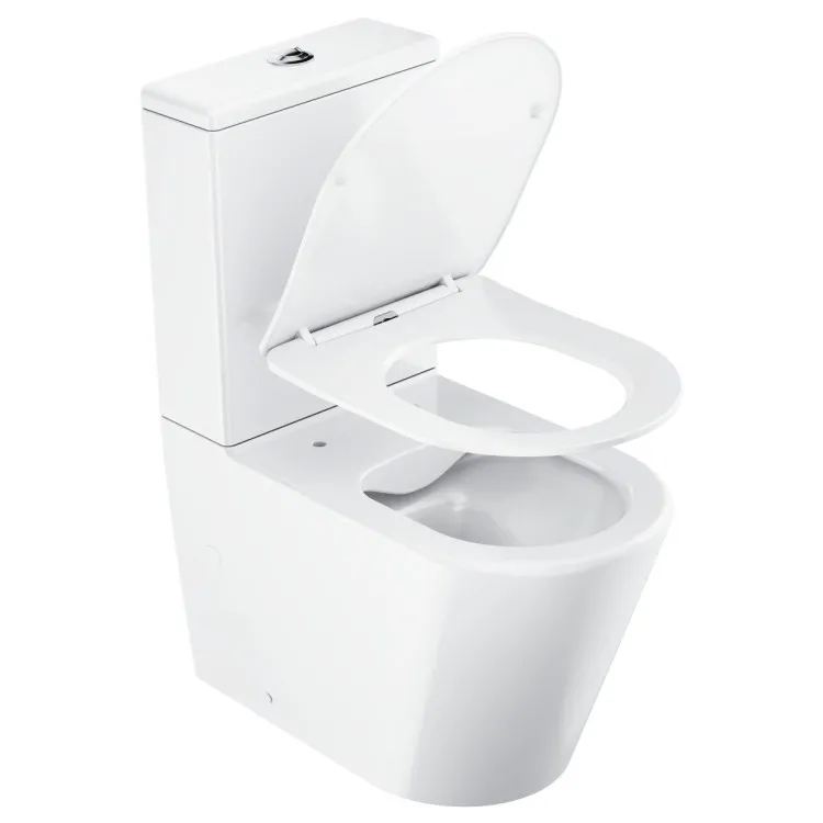 Tualetes pods Ravak Elegant RimOff ar Soft Close/QR poda vāku, X01872 Tualetes pods Ravak Elegant RimOff ar Soft Close/QR poda vāku, X01872