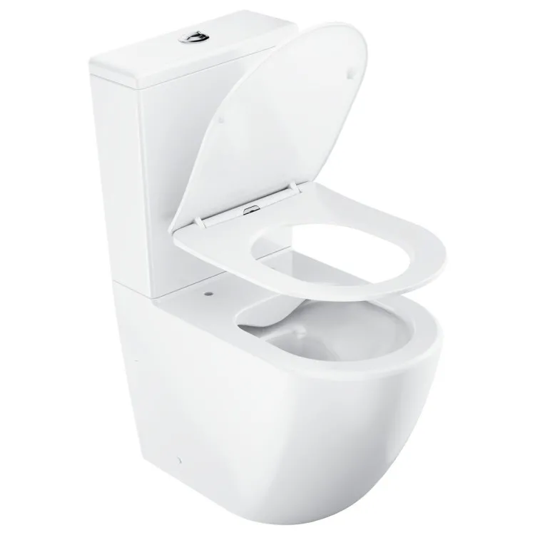 Tualetes pods Ravak Optima RimOff ar Soft Close/QR poda vāku, X01870