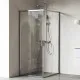 Ravak FLEX FLRV2CH2 kvadrātveida dušas stūris 90x90 cm, hroms, caurspīdīgs stikls