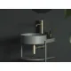 Vannas istabas izlietne RAVAK YARD 400 40.5x50 cm, grey green