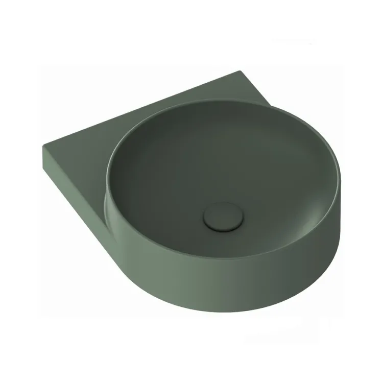 Vannas istabas izlietne RAVAK YARD 400 40.5x50 cm, grey green