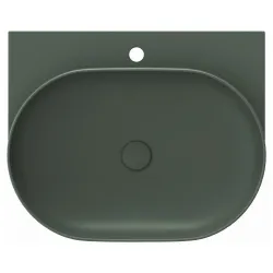 Vannas istabas izlietne RAVAK YARD 600 60.5x50 cm, grey green