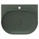 Vannas istabas izlietne RAVAK YARD 600 60.5x50 cm, grey green