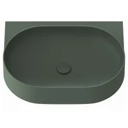 Vannas istabas izlietne RAVAK YARD 600 60.5x50 cm, grey green