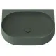 Vannas istabas izlietne RAVAK YARD 600 60.5x50 cm, grey green