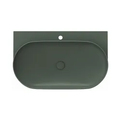 Vannas istabas izlietne RAVAK YARD 800 80.5x50 cm, grey green