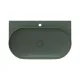 Vannas istabas izlietne RAVAK YARD 800 80.5x50 cm, grey green