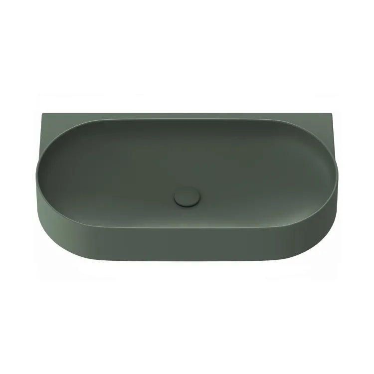Vannas istabas izlietne RAVAK YARD 800 80.5x50 cm, grey green
