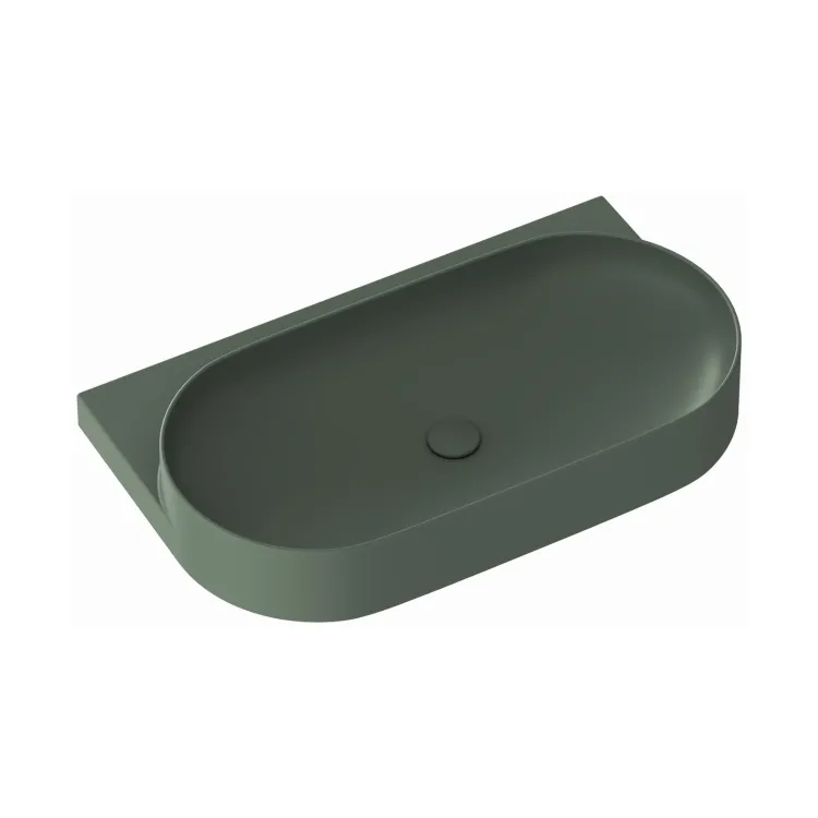 Vannas istabas izlietne RAVAK YARD 800 80.5x50 cm, grey green