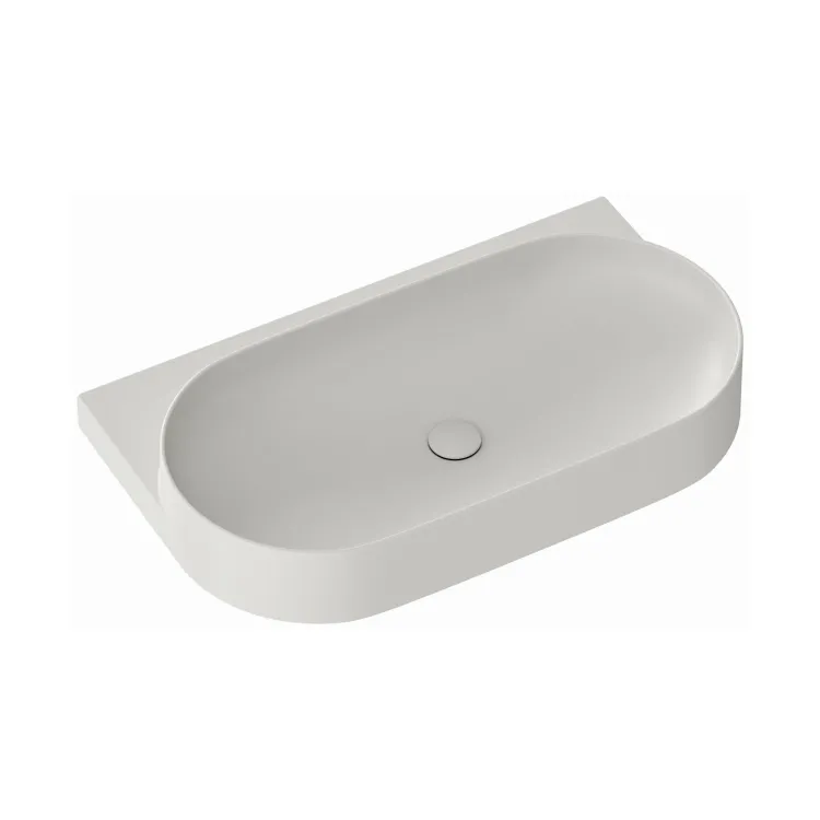 Vannas istabas izlietne RAVAK YARD 800 80.5x50 cm, smoke grey