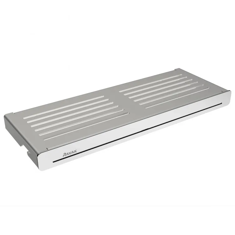 Plaukts Ravak SLIM S 278x103 mm, satīns/hroms X07P577