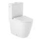 Tualetes pods Roca ONA Rimless ar Soft Close/QR vāku, universāls izvads, balts