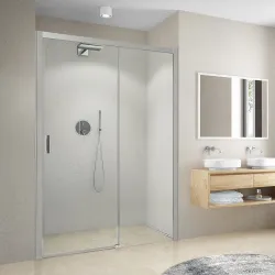 Dušas durvis bīdāmās Roth Cariba Line CI D2R 1500, hroms