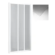 Dušas durvis Roth LD3/900 90cm, balts/polistirols