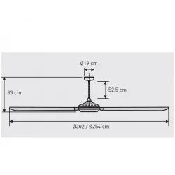 Griestu ventilators S&P HTB-2500
