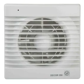 Sadzīves ventilators S&P DECOR 200C, pretvārsts
