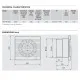 Sadzīves ventilators S&P DECOR 300CR, reg.laika aizture