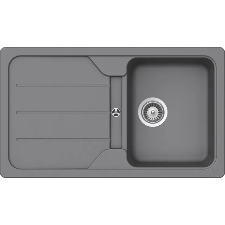 Virtuves izlietne Schock FORMHAUS D-100, 86x50cm Croma