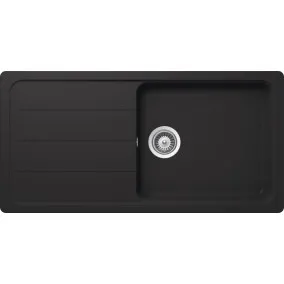 Virtuves izlietne Schock FORMHAUS D-100L 100x50cm Onyx