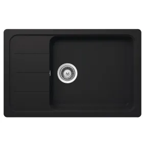 Virtuves izlietne Schock FORMHAUS D-100LS 78x50cm, onyx