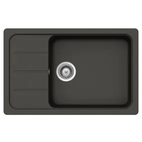 Virtuves izlietne Schock FORMHAUS D-100LS 78x50cm, asphalt
