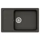 Virtuves izlietne Schock FORMHAUS D-100LS 78x50cm, asphalt
