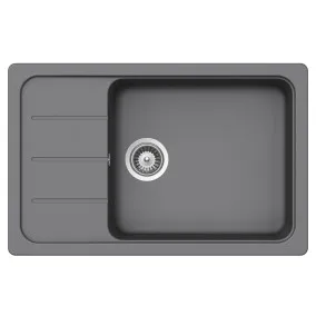 Virtuves izlietne Schock FORMHAUS D-100LS 78x50cm, croma