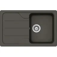 Virtuves izlietne Schock FORMHAUS D-100S 78x50cm, asphalt