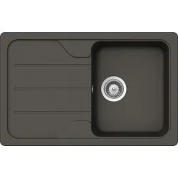 Virtuves izlietne Schock FORMHAUS D-100S 78x50cm, asphalt