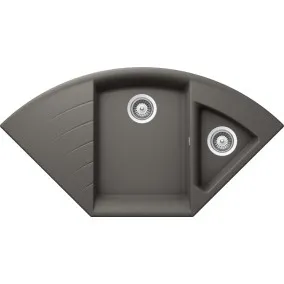 Virtuves izlietne Schock LOTUS C-150 108x58cm, silverstone