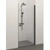 Dušas durvis Stikla Serviss ELEGANTE BLACK 800mm