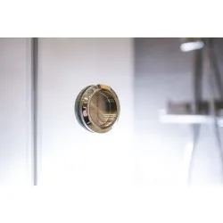 Dušas durvis bīdāmās Stikla Serviss RONDO 1000 mm