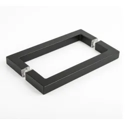 Dušas durvis bīdāmās Stikla Serviss SERENA BLACK LUX 1200 mm