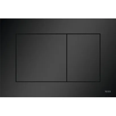 Noskalošanas taustiņš Tece, melna matēta 9240407