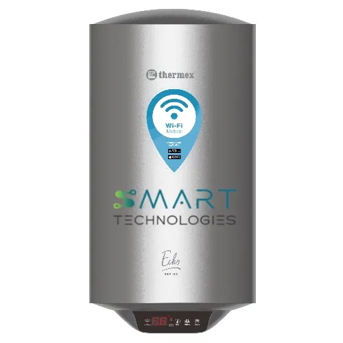 Elektriskais ūdens sildītājs (boileris) Thermex ECHO 50 V WiFi, elektronisks anods, 50L