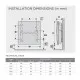 Elektriskais konvektors Thermor EVIDENCE 3 ELEC CE 1500W, balts