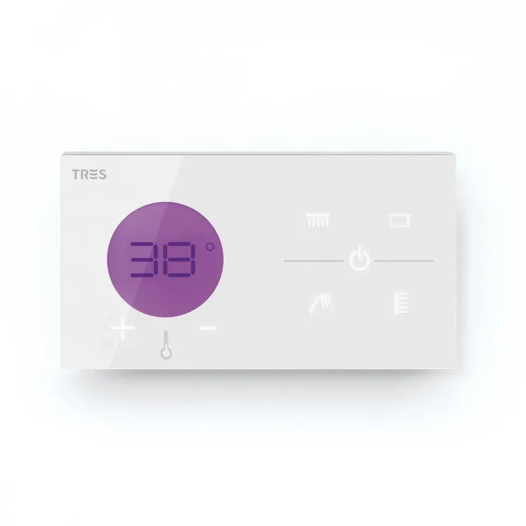 Elektroniskā termostata dušas sistēma TRES Shower Technology Elektroniska, 09286404