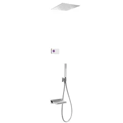 Elektroniskā termostata vannas un dušas sistēma TRES Shower Technology, 09286315