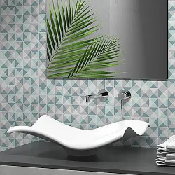Vannas istabas uzliekamā izlietne Turtl INTRA 56x39cm, BQM560-700