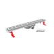 Dušas kanāls Valtemo Aqualine Base 700mm, VLD-600325