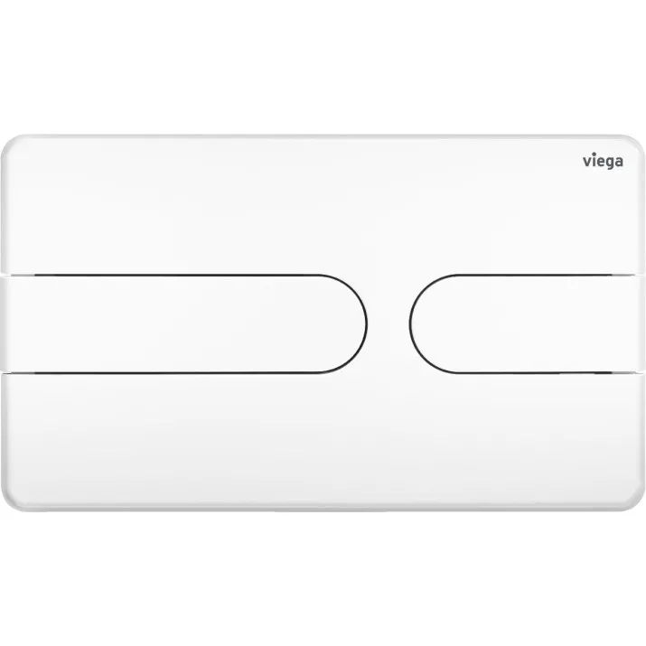 Noskalošanas taustiņš Viega Visign for Style 23, balts 773151