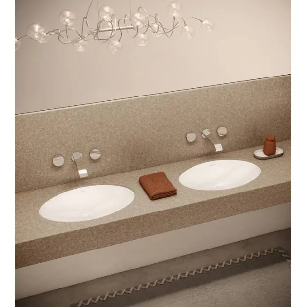 Vannas istabas izlietne pabūvējama Villeroy & Boch Evana 50x35cm, 61470001