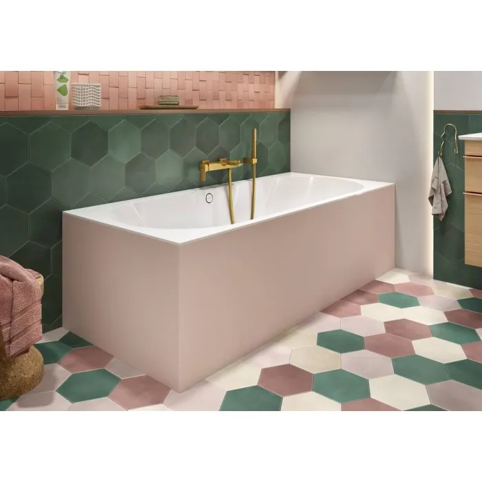 Taisnstūra vanna Villeroy & Boch Oberon 2.0 Duo 170x75 cm, ar kājām un sifonu