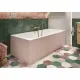 Taisnstūra vanna Villeroy & Boch Oberon 2.0 Duo 170x75 cm, ar kājām un sifonu