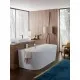 Brīvi stāvoša vanna Villeroy & Boch Oberon 2.0 Duo WALL 1800x800mm, ar sifonu