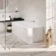 Taisnstūra vanna Villeroy & Boch Oberon Solo 180x80 cm, ar kājām